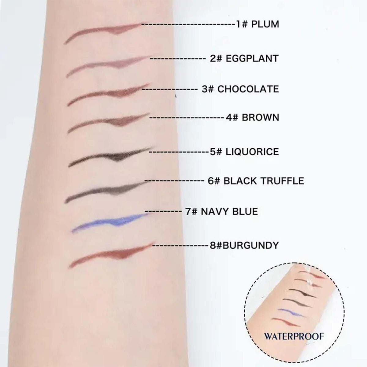 Waterproof Gel Eyeliner Pencil with Ultra Smooth Creamy Glide ✨