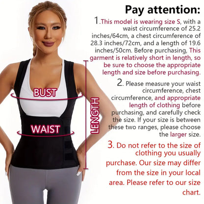 Women's Zip-Up Compression Shapewear Vest - Athletic Active Tops 🏋️‍♀️