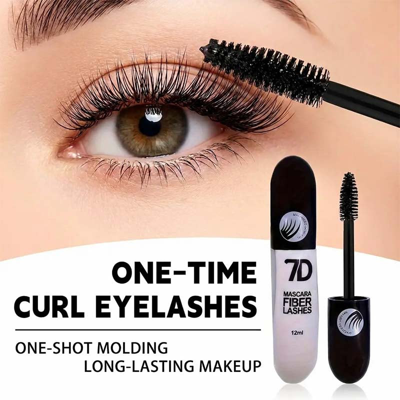 7D Silk Fiber Black Lengthening Mascara  - Adult Beauty Makeup👁️✨