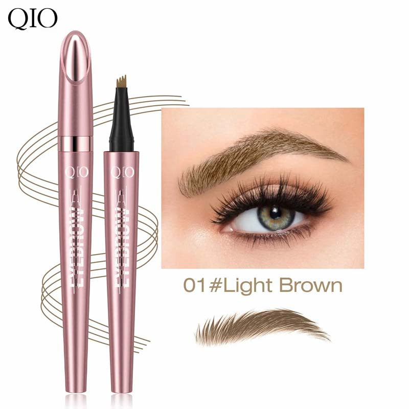 🖌️ Waterproof Micro-Fork Brow Pencil – Natural Hair-Like Brows👁️