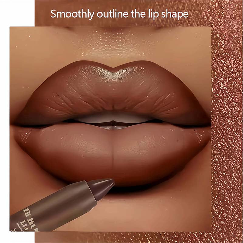 Matte Lip Liner & Moisturizing Lip Oil Cosmetic Set - Precise, Alcohol-Free Makeup Product💋
