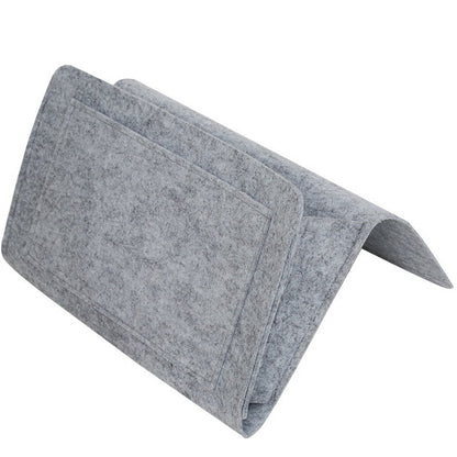 Bedside Caddy, 5 Pockets Felt Bedside Storage Organizer, Hanging Storage Organizer 🛏️