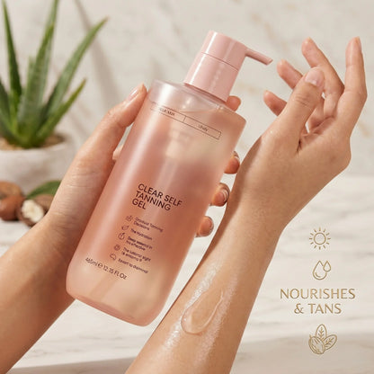 Clear Tanning Gel-Get Natural Tan Under The Sun✨