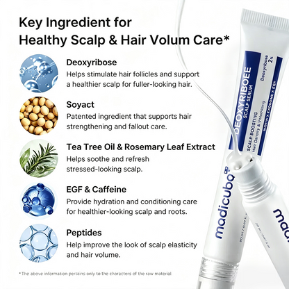 Deoxyriboee Scalp Serum | For Fuller-Looking Hair & calp Strengthening Roll-On Serum🧬