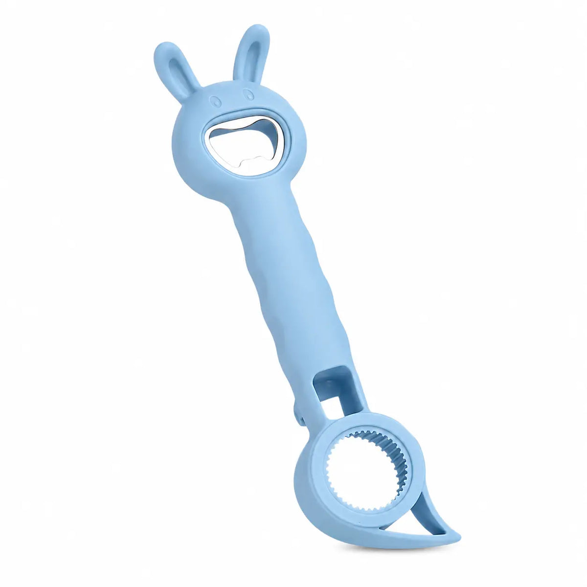 4-in-1 Multi-Function Bottle & Jar Opener, Bunny-Shaped Kitchen Opener Tool  🐰