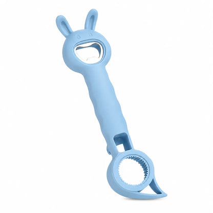 4-in-1 Multi-Function Bottle & Jar Opener, Bunny-Shaped Kitchen Opener Tool  🐰