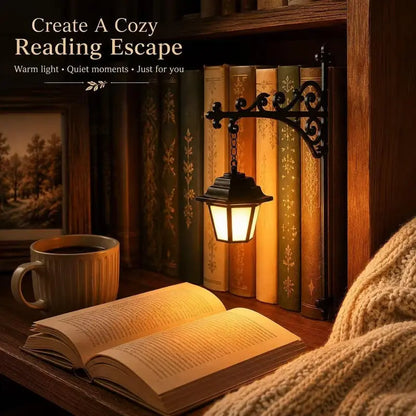 Library Lantern-Decorative Bookshelf Lighting, MiniatureHanging Shelf Lampdeng