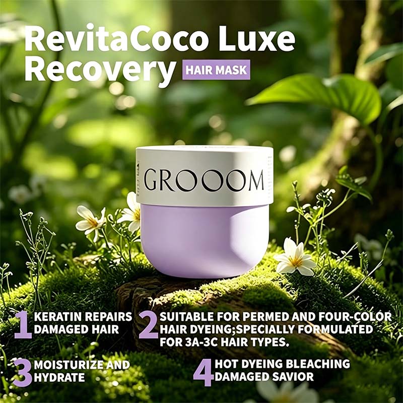 Keratin Repair Hair Mask,Deep Conditioning Hair Treatment for Damaged Hair💇‍♀️