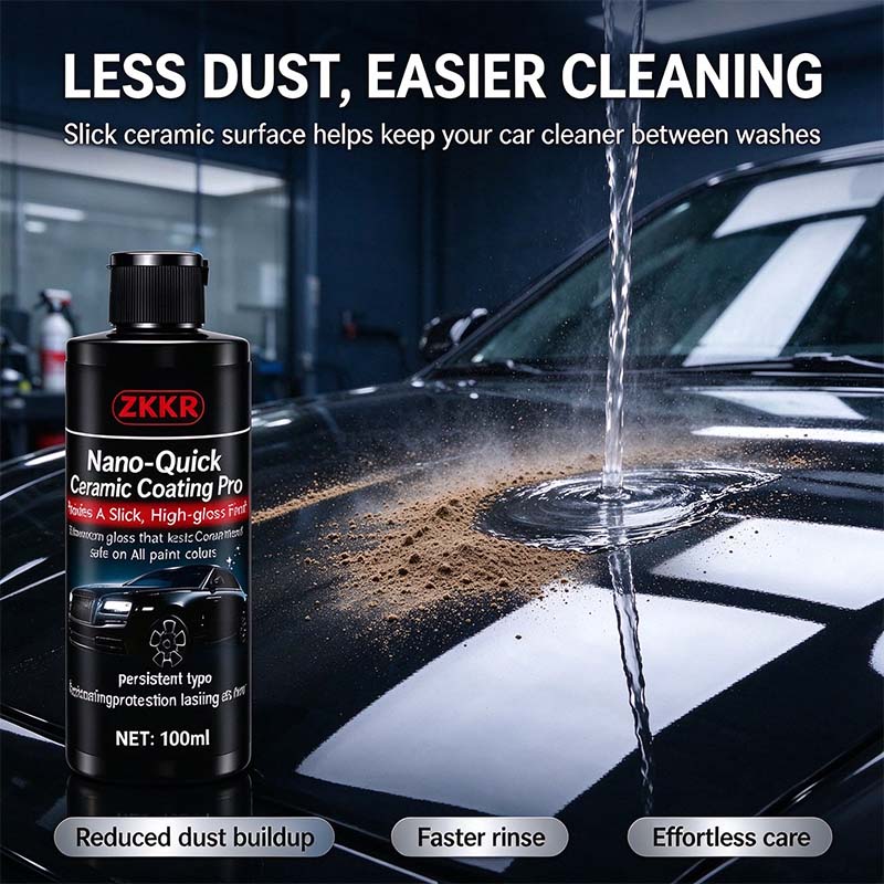 Nano-Quick Ceramic Coating Pro for automobiles, featuring advanced ceramic technology 🚗