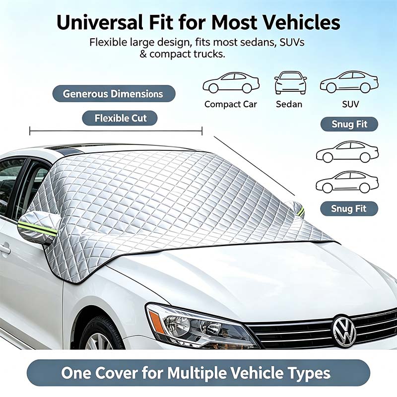 Car Windshield Protector Cover, Waterproof for Snow Ice Frost Dust Rain❄️