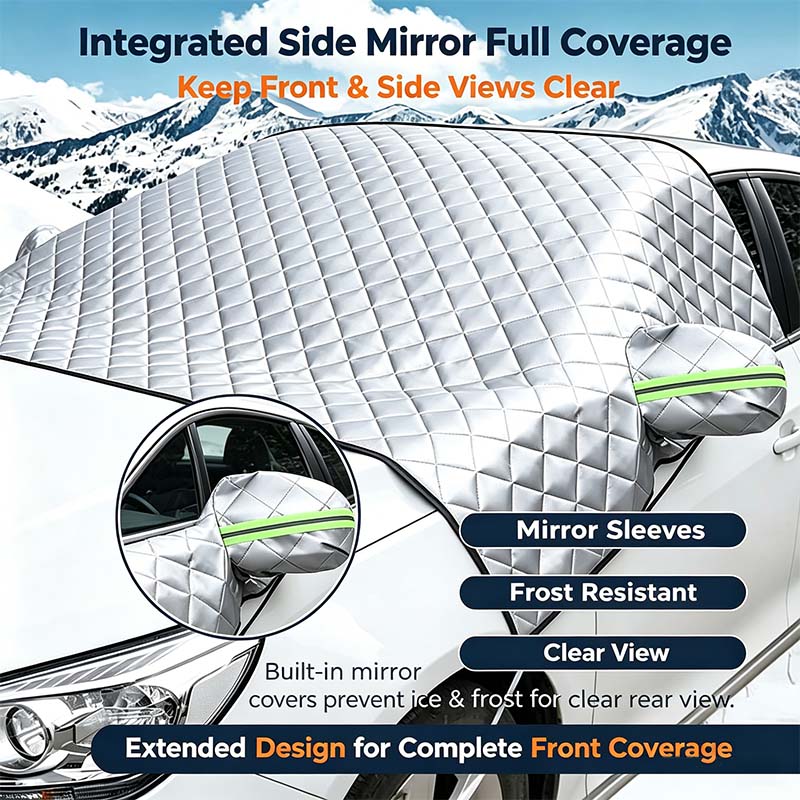 Car Windshield Protector Cover, Waterproof for Snow Ice Frost Dust Rain❄️