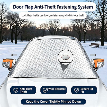 Car Windshield Protector Cover, Waterproof for Snow Ice Frost Dust Rain❄️