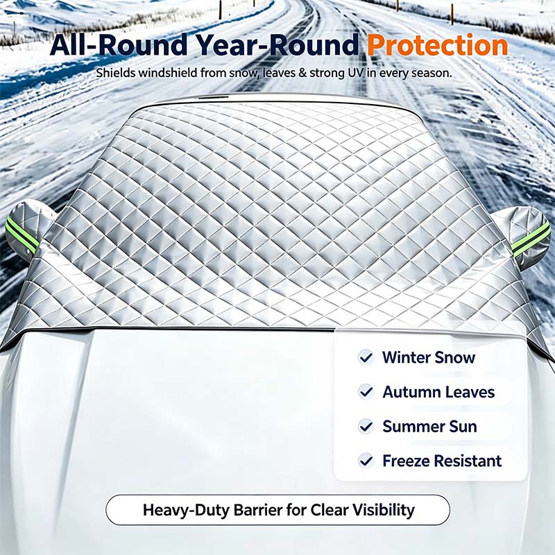 Car Windshield Protector Cover, Waterproof for Snow Ice Frost Dust Rain❄️