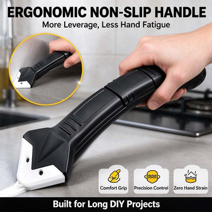 Multifunctional Caulk Remover Tool, Silicone Sealant Scraper, Caulk Finishing Tool Kit 🛠️