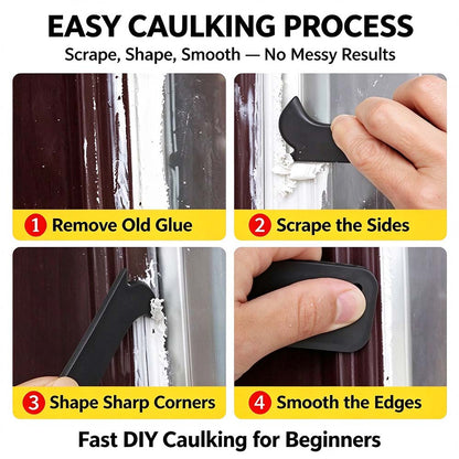 Multifunctional Caulk Remover Tool, Silicone Sealant Scraper, Caulk Finishing Tool Kit 🛠️
