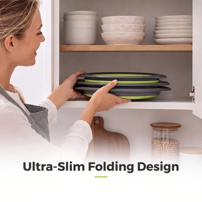 Collapsible Colanders 3-Pack Sturdy Kitchen Strainer Set 🥗