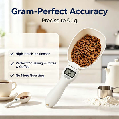 High Precision Digital Measuring Spoon Scale - 800g-0.1g LCD Kitchenware Scoop Utensils ⚖️