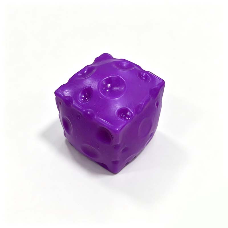 Cheese Cube Squishy Toy - Soft Moldable Petroleum Jelly-Filled Squeeze Ball🧀