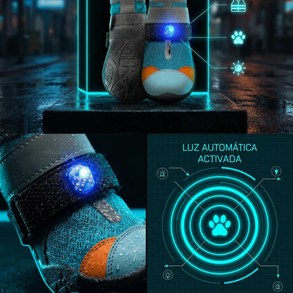 LED Light Integrated Pet Dog Shoes🐾