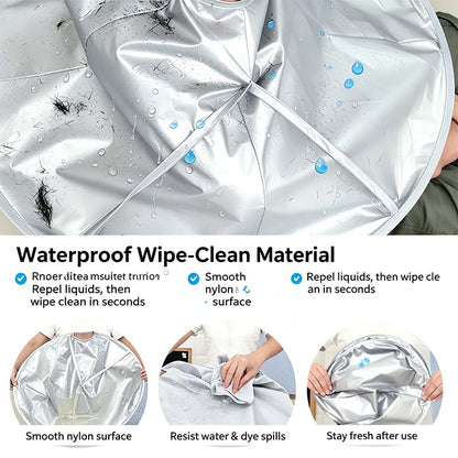 2026 New Diy Hair Cutting Cloak Umbrella Cape Professional Salon Cape 💇‍♂️