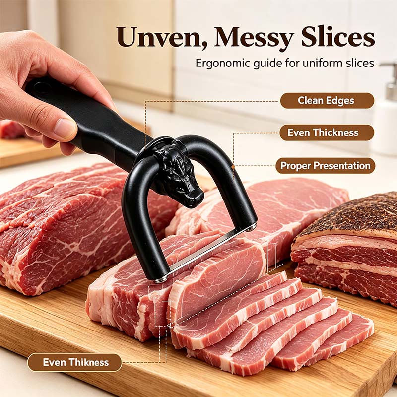 Butcher's Blade Pro meat slicing tool