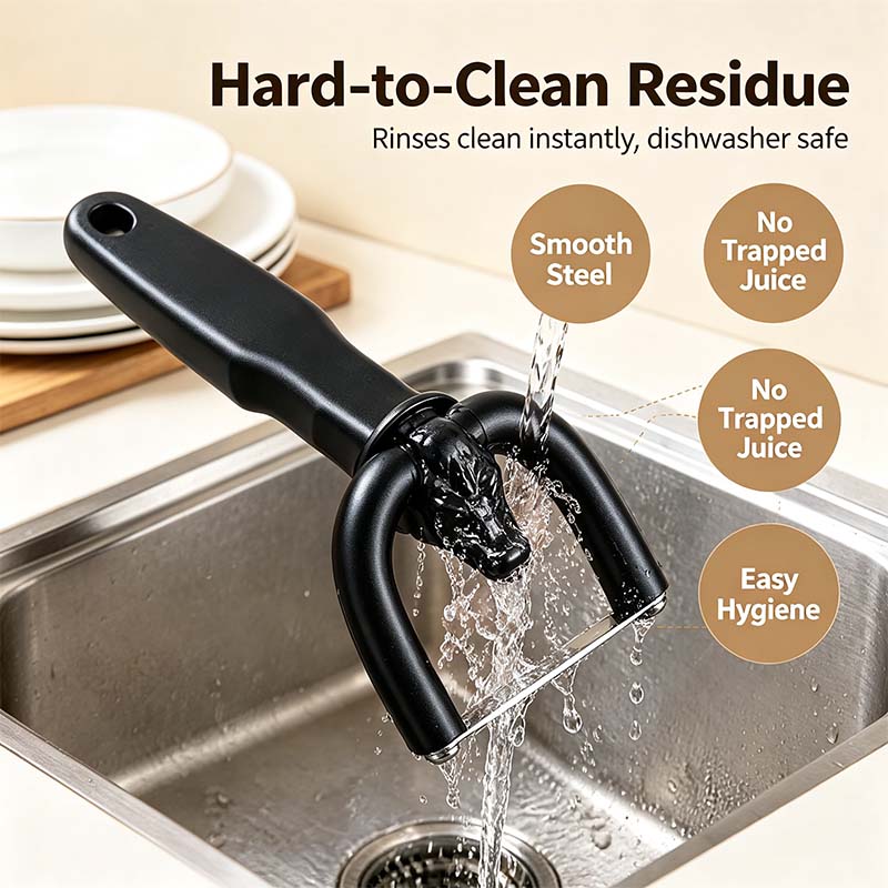 Easy clean stainless steel meat cutter