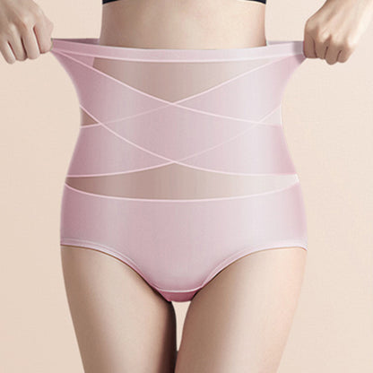 Women's Sheer Sexy High  WaistShapewear Panty,Burr basketsShaper Firm Control 💃