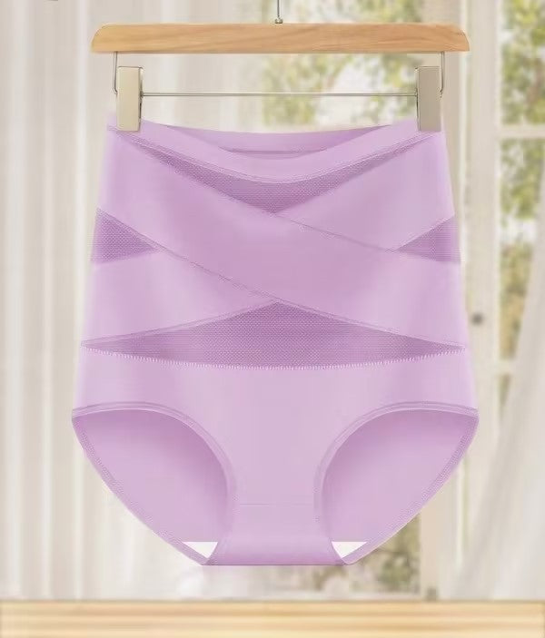 Women's Sheer Sexy High  WaistShapewear Panty,Burr basketsShaper Firm Control 💃
