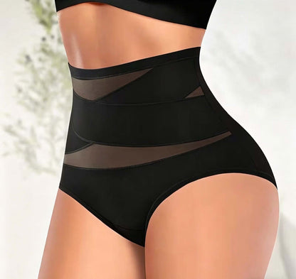 Women's Sheer Sexy High  WaistShapewear Panty,Burr basketsShaper Firm Control 💃