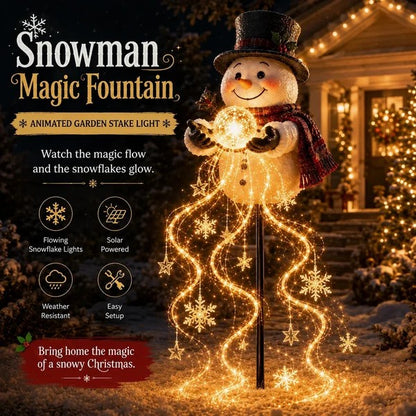 🎅Christmas Early  🎁 Santa’s Magic Pour – Flowing LED Christmas Garden Light
