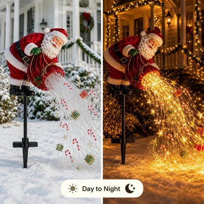 🎅Christmas Early  🎁 Santa’s Magic Pour – Flowing LED Christmas Garden Light
