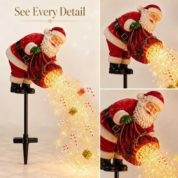 🎅Christmas Early  🎁 Santa’s Magic Pour – Flowing LED Christmas Garden Light