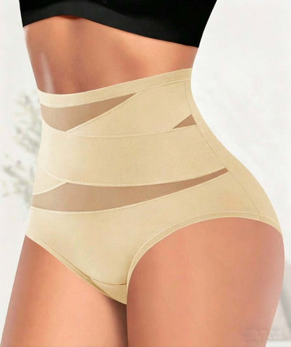 Women's Sheer Sexy High  WaistShapewear Panty,Burr basketsShaper Firm Control 💃
