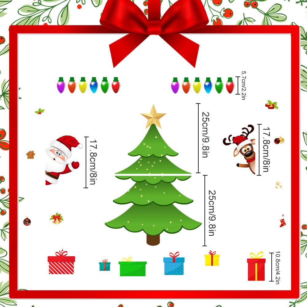 Christmas Refrigerator Magnets, Christmas Tree Magnets for Fridge Stickers Decoration 🎄
