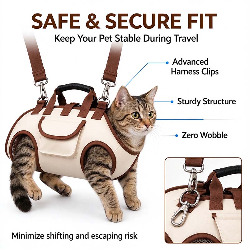 Multifunctional Backpack with Strap 🐾🎒