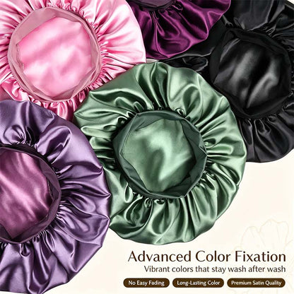 Bonnet for Men Hair Bonnet for Sleeping Double Layer Satin Bonnets 🧑‍🦰
