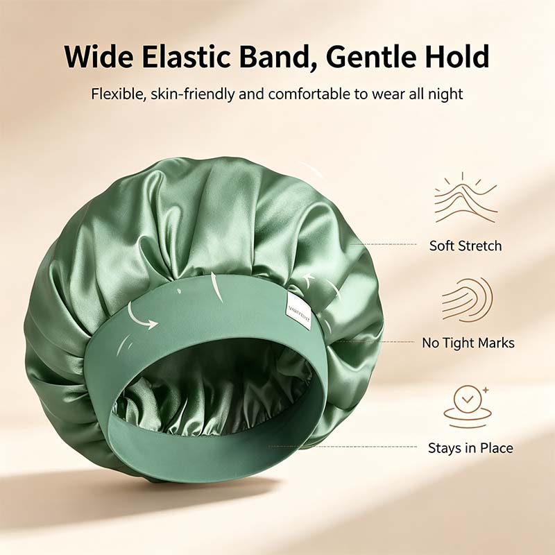 Bonnet for Men Hair Bonnet for Sleeping Double Layer Satin Bonnets 🧑‍🦰