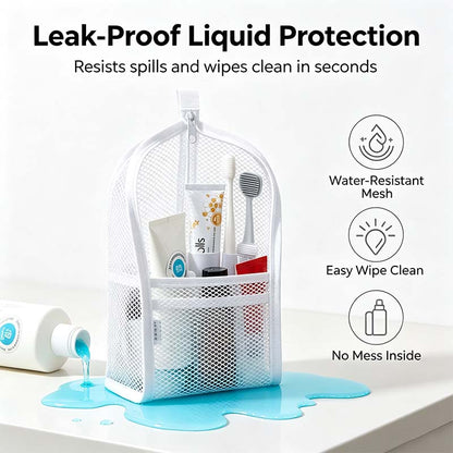 Standing Toiletry Bag Waterproof Foldable Travel Makeup Organizer🎒