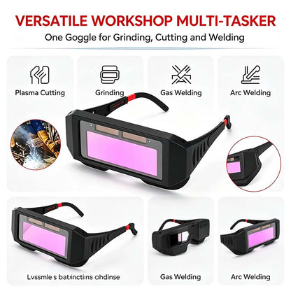 Industrial Welder Safety Glasses, Auto‑Darkening Welding Goggles🕶️🛡️
