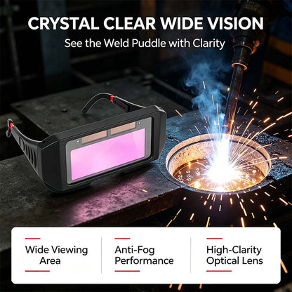 Industrial Welder Safety Glasses, Auto‑Darkening Welding Goggles🕶️🛡️