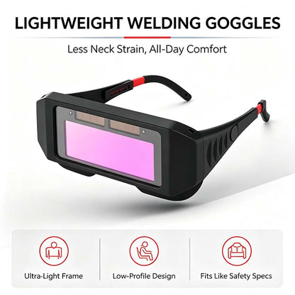 Industrial Welder Safety Glasses, Auto‑Darkening Welding Goggles🕶️🛡️