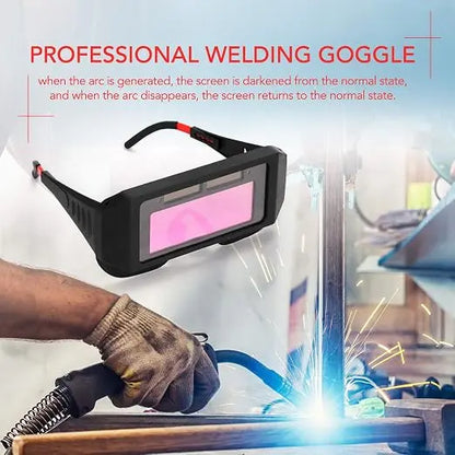 Industrial Welder Safety Glasses, Auto‑Darkening Welding Goggles🕶️🛡️