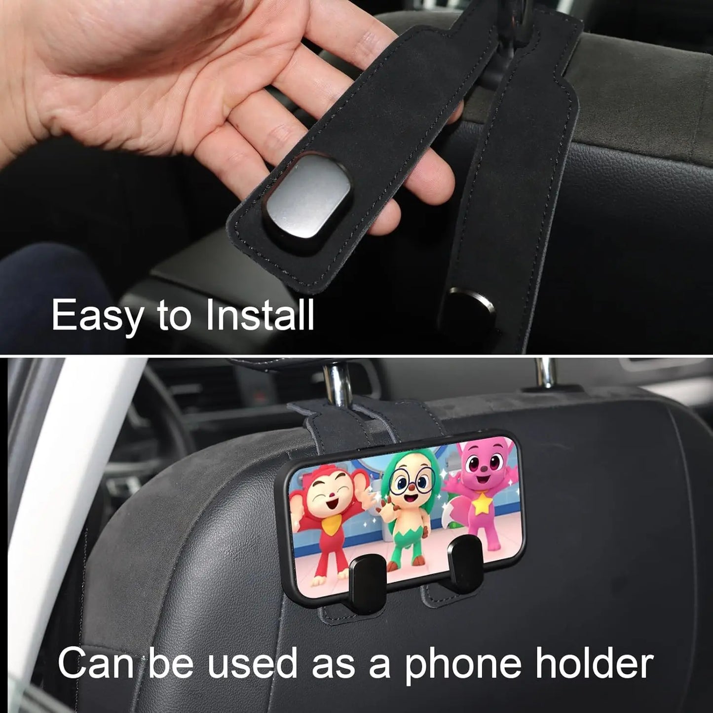 Car Purse Hook Purse Hook for Car Seats Headrest Car Seat Hooks,Heavy Duty Vehicle Organizer👜