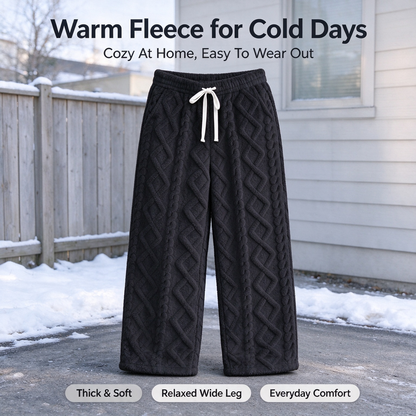 Winter Women's Lamb Fleece Long Pants - Ultra-Plush Lined All-Day Warmth Tech 🐑👖