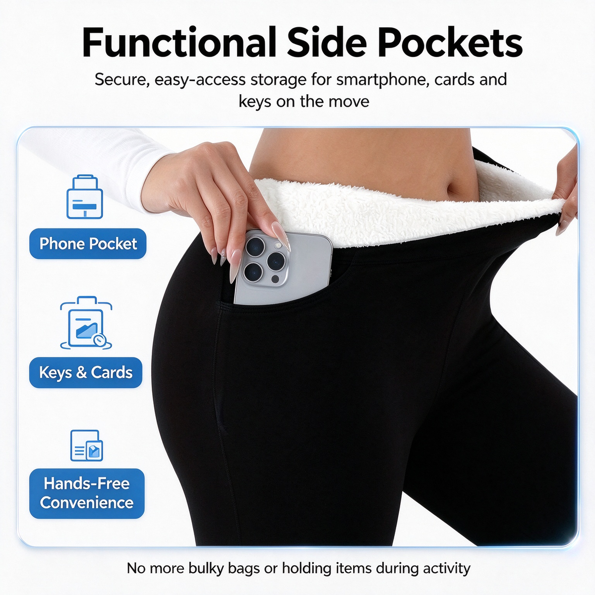 Women's -Lined Leggings, Soft and Stretchy Tights with a Thick, Soft, and Warm Lining 👖
