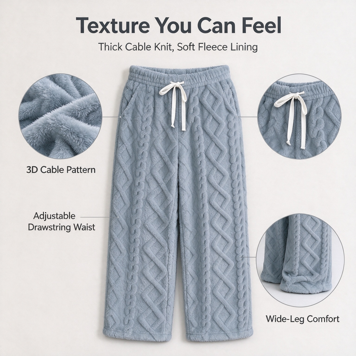 Winter Women's Lamb Fleece Long Pants - Ultra-Plush Lined All-Day Warmth Tech 🐑👖