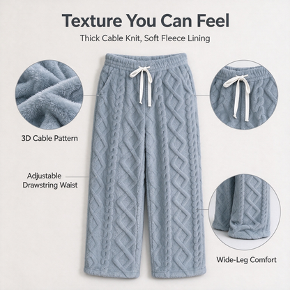 Winter Women's Lamb Fleece Long Pants - Ultra-Plush Lined All-Day Warmth Tech 🐑👖