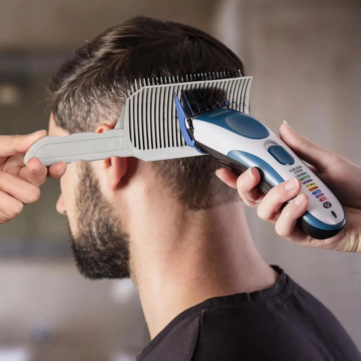 Unisex 4-Piece Hair Cutting Guide Kit - Professional Barber Haircare Equipment✂️