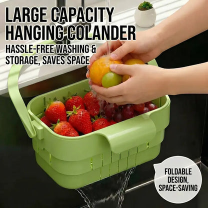 2 PCS AA Foldable Hanging Kitchen Sink Drain Basket🧺