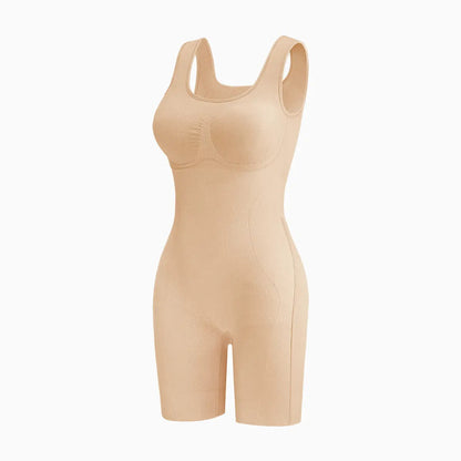Tummy Control Butt Lifter Faja Bodysuit, Back Support Scrunch Back Open Design🍑
